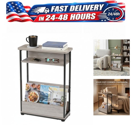 Yeakoo narrow side table - narrow,